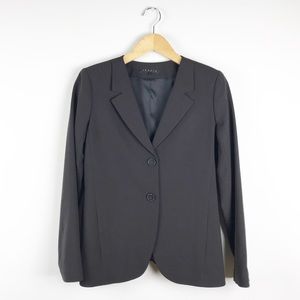 Theory Brown Wool Blazer Size 2